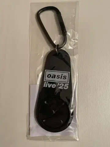 oasis live '25 타월 홀더 키링 일본 한정판 오아시스