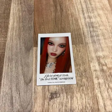 XG EXHIBITION instax mini 폴라로이드 CHISA 치사