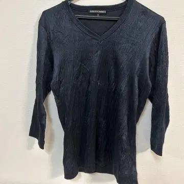 5351 POUR LES HOMMES V넥 긴팔 티셔츠 사이즈 3