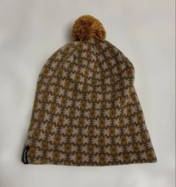 파타고니아 라이트웨이트 파우더 타운 비니 올 패턴 니트 모자 폼폼