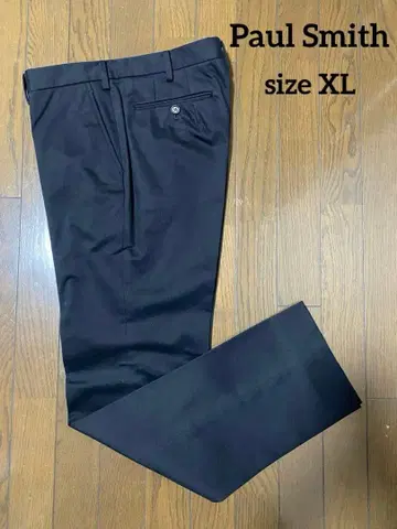 미사용 새상품 폴스미스 Paul Smith 슬랙스 블랙 size XL