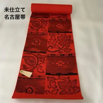 [ 미재단 ] 나고야 오비 육통 츠무기(순수 실크)