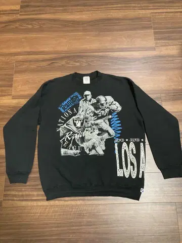 LA Raiders 로스앤젤레스 레이더스 두꺼운 맨투맨 XL Logo7