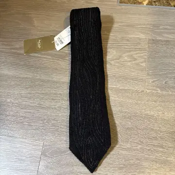 폴 스미스 넥타이 블랙 파도 무늬