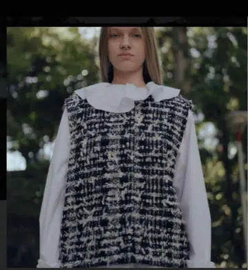 ohga TWEED VEST 새상품급 트위드 베스트