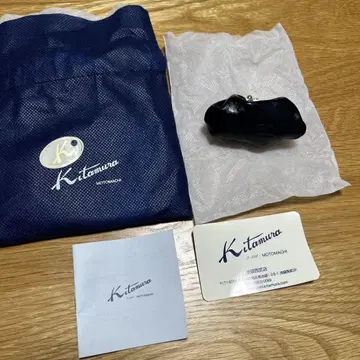 kitamura MOTOMACHI 가마구치 코인 케이스 네이비