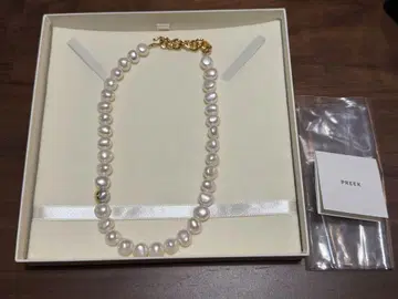 PREEK 프릭 펄 목걸이 화이트 새상품급