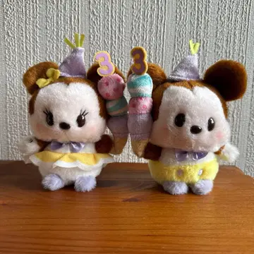 미키 미니 3rd 기념일 우루포차짱 아이스크림 세트