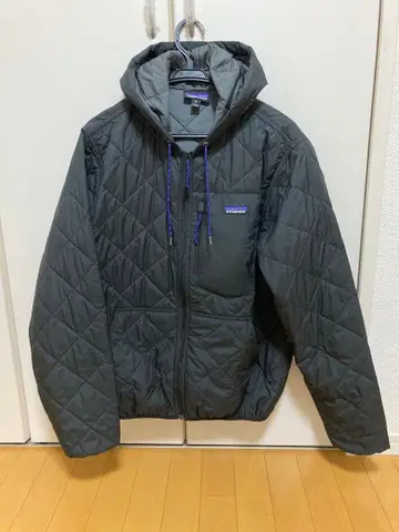 Patagonia 후드 부착 자켓 블랙 남성용