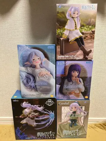 프리렌 피규어 5체 세트 장송의 프리렌 AMP+ desktop