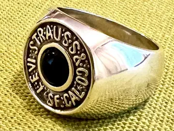 [ 레어 ] Levis 실버 925 & 오닉스 반지