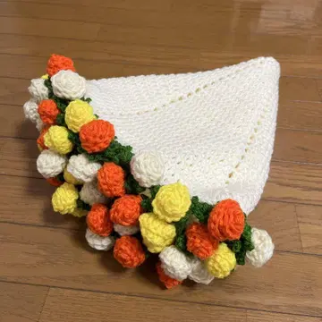 꽃다발 부케 담요
