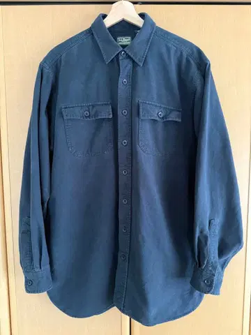 usa제 엘엘빈 L.L.Bean 샤모아크로스 플란넬 셔츠 L