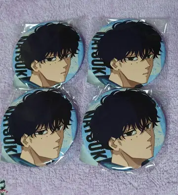 SAKAMOTO DAYS 캔뱃지 컬렉션 세바 나츠키 4개 2