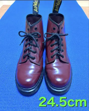 닥터마틴 6홀 부츠 체리 레드 UK6 24.5cm