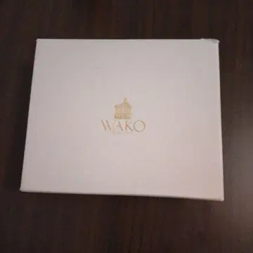 WAKO 이단 접이식 지갑 퍼플 뜨개질 디자인