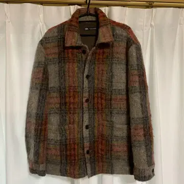 ZARA 체크 무늬 자켓 L