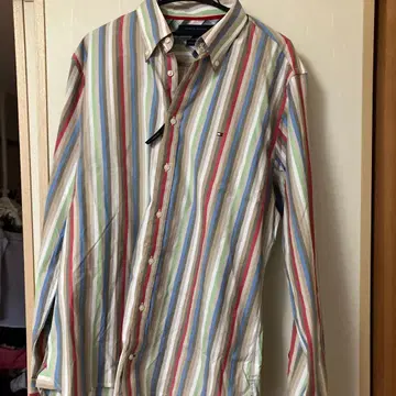 TOMMY HILFIGER 스트라이프 셔츠 L