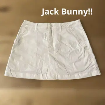 Jack Bunny!! 화이트 A라인 스커트 여성용 골프