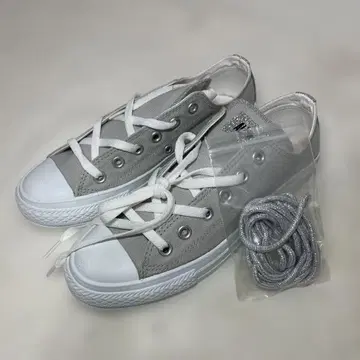 컨버스 그레이 캔버스 스니커즈