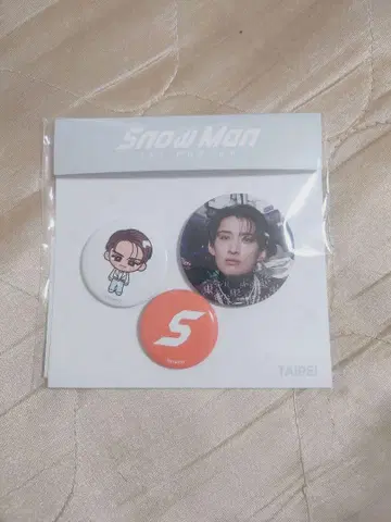 미개봉 SnowMan ~1stPOP-UP~ 캔뱃지 무카이 코지
