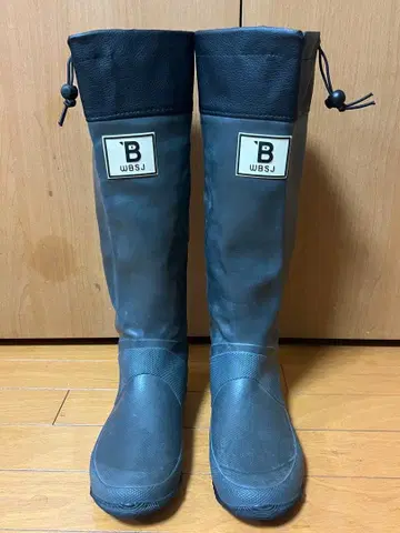 WBSJ 일본야조회 브라운 롱 부츠 M 사이즈 25cm