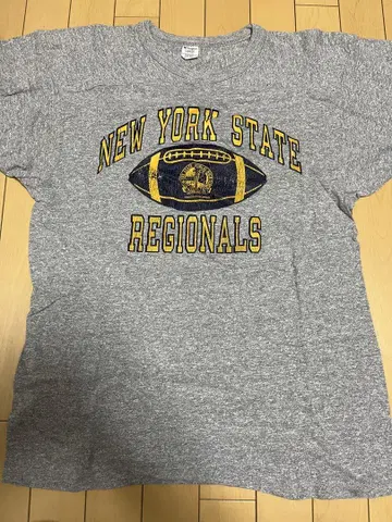 챔피온 빈티지 풋볼 T셔츠 88/12 서리 내린 칼리지 구제 의류 us