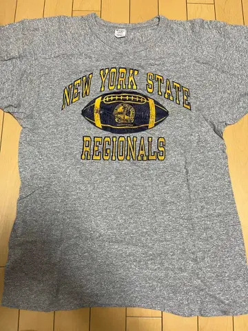 챔피온 빈티지 풋볼 T셔츠 88/12 서리 내린 칼리지 구제 의류 us