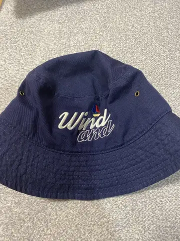 WIND AND SEA 네이비 버킷 햇