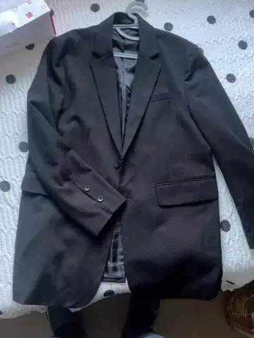 블랙 포멀 블레이저
