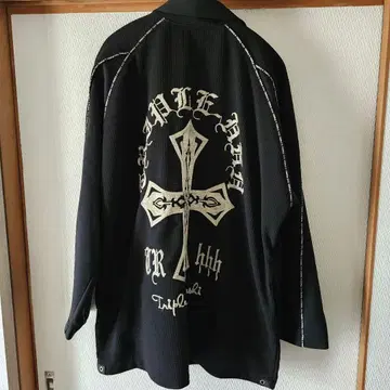 TRIPLE HHH 저지 상 자수 빈티지