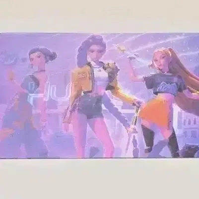 에버랜드 케데헌 케이팝 데몬 헌터스 헌트릭스 렌티큘러 포토카드