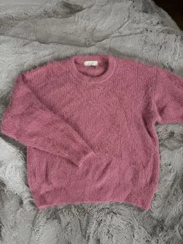 B:MING BEAMS 핑크 긴팔 스웨터