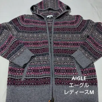 AIGLE 에이글 가디건 스웨터 여성용 M