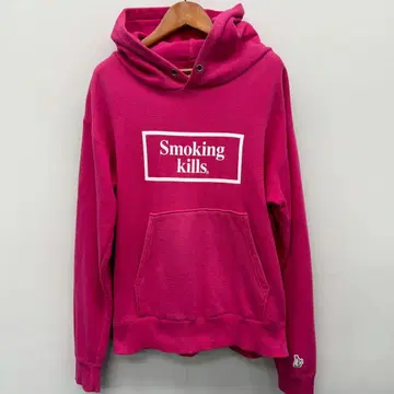 FR2 smoking kills 후드티 핑크 S사이즈 래빗츠