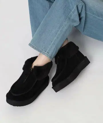 ESPERANZA 에스페란자 프론트 지퍼 보아 숏부츠