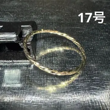 빈티지 패션반지 골드 17호 얇은반지 트위스트반지