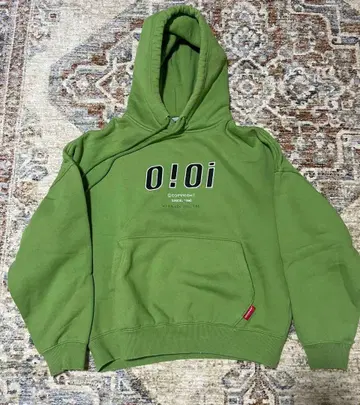 oioi 한국 후드 부착 후드티 속기모 맨투맨