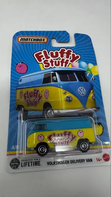 Matchbox 배달 밴 Fluffy Stuff