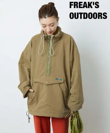 [ 새상품 ] FREAK'S OUTDOORS 기모 아노락 후드티