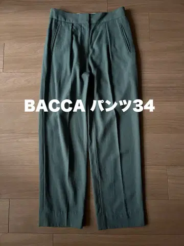 BACCA 투모로우랜드 턱 팬츠 34