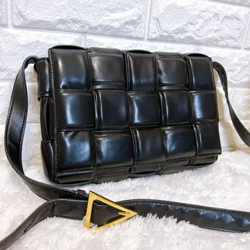 00s maxi Intrecciato shoulder bag y2k