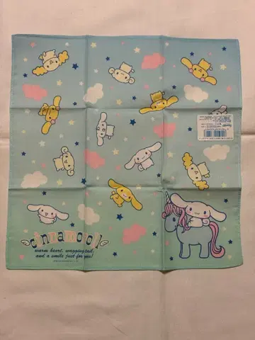 시나모롤 캐릭터 손수건 25cm