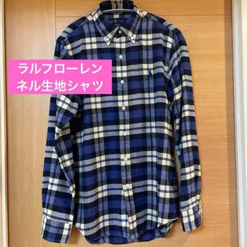랄프 로렌 플란넬 원단 셔츠
