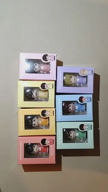 나니와단시 손가락 인형 7명