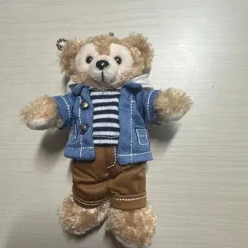 더피 봉제 인형 키링 디즈니