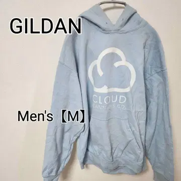 z262 [ GILDAN ] 후드티 ( 남성용 M ) 라이트 블루