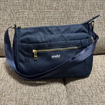 anello 네이비 숄더백
