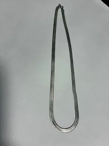 sv925 스네이크 체인 목걸이 각인 있음