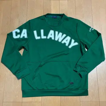 캘러웨이 로고 프린트 종이상자 맨투맨